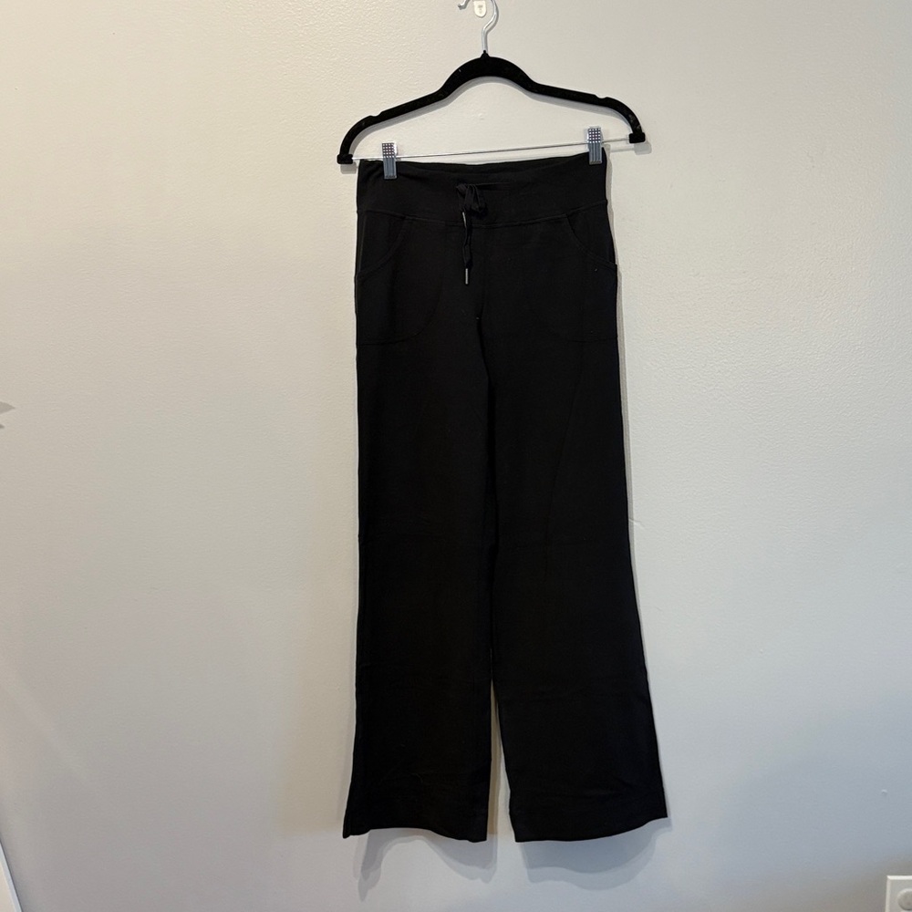 lululemon athletica Black Wide Leg Pants